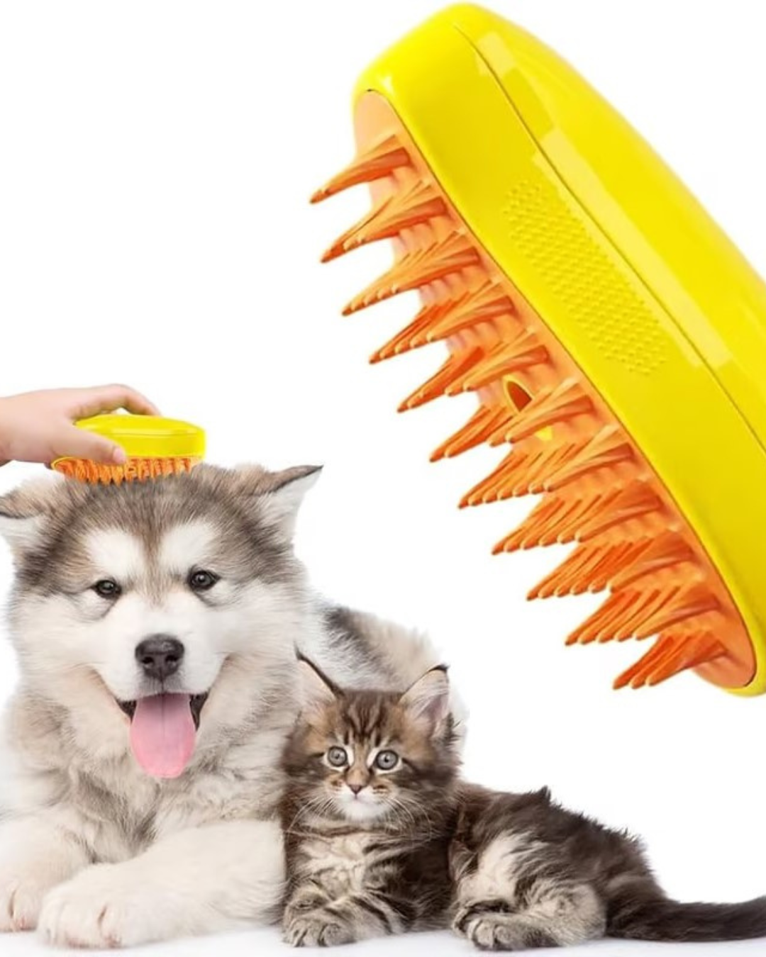 Cepillo de Vapor para Mascotas